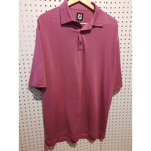 Footjoy XL Polo Striped Shirt Collared